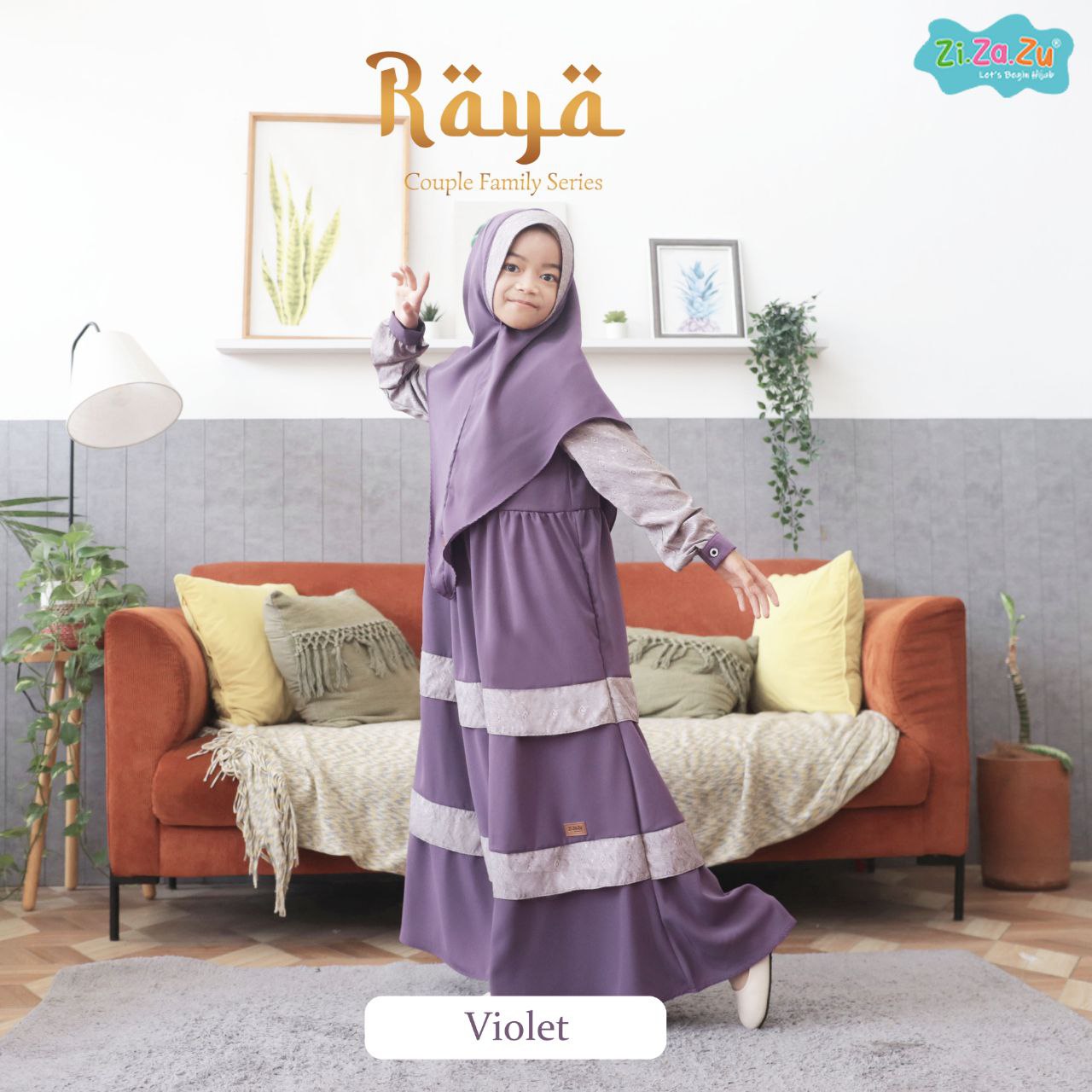 Raya Khimar Anak Grade A